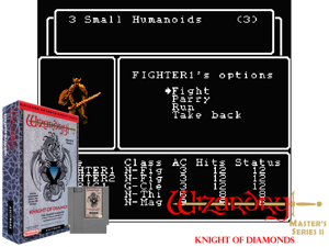 Game Thumbnail - Wizardry - The Knight of Diamonds (U) [o1]